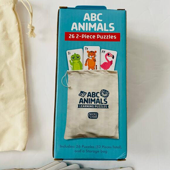 Chuckle & Roar | ABC Animals Learning Puzzles EUC - Picture 4 of 7